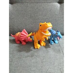Paw Patrol Dino Rescue Lot Of 3 Dinosaur Figures Very Good Pre Owned Conditions